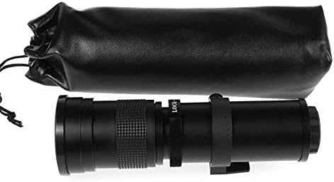 Hersmay 420-800mm F/8.3-16 Telephoto Zoom Lens Manual Focus Super Telephoto Lens for Sony E-Mount A9