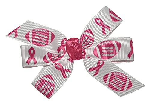 Tackle das meninas WD2U Câncer de mama rosa outubro futebol arco francês clipe francês