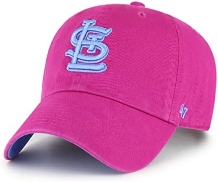 MLB Women's Ballpark Limpe o chapéu ajustável - orquídea