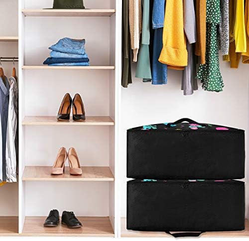 Saco de armazenamento de roupas N/ A Underbed para colcha - Bolsa de Cacto de Cacto de Grande Capacidade com