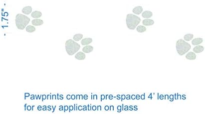 Adesivos de conscientização de marcadores de distração de vidro para portas de vidro