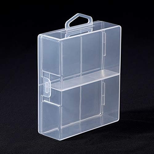 24 x AA Battery Storage Case Organizer Box Transparent, Aicosineg
