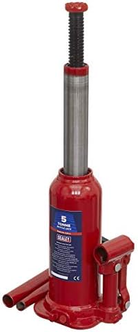Sealey SJ5 Bottle Jack, 5tonne Capacidade, vermelho