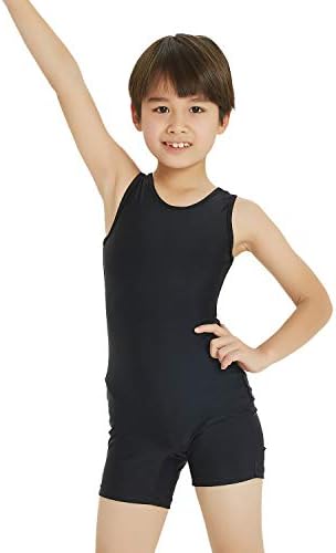 Ginástica do garoto collant Toddler Ballet Dance Practice Ateletic Competition Training Tank Tank