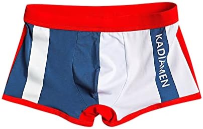 Boxer shorts para homens embalam roupas íntimas masculinas de algodão masculino para meninos