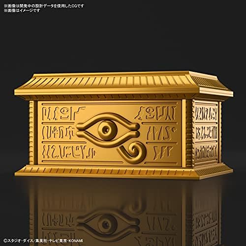 Ultimagear Yu-Gi-OH Mil Ano Puzzle Storage Caixa de Armazenamento Golden Lateral Código de Cor Codificado