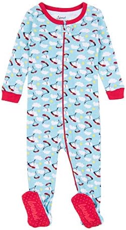 Leveret Kids pijamas meninos meninos de pajama dorminhoco algodão