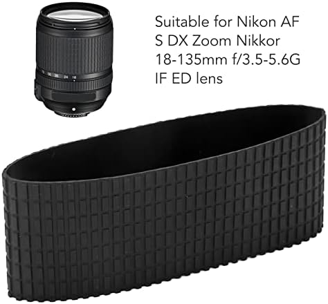 Anel de borracha de zoom da lente da câmera para Nikon AF S DX Zoom Nikkor 18-135mm f/3.5-5.6g Se Ed, com desempenho