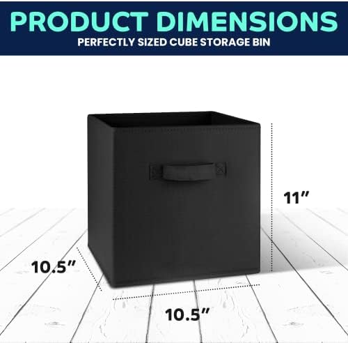 Cubos de armazenamento de cubos - cubos de armazenamento de 11 polegadas | Casçamento de cubos de