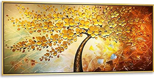 Instarry 5D diamante diy pintura broca completa árvore dourada de cristal bordado decorações da sala