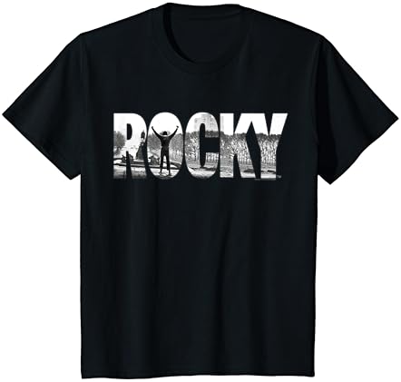T-shirt de enchimento de logotipo rocky