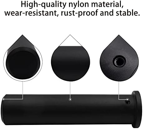 LFJ Nylon Olympic Adapter Sleeve Converte 1 Postagens de placa de peso padrão para 2 Postagens de peso olímpico