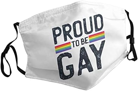 Orgulho de ser gay LGBT Orgulho Washable_Mask unissex Face Bandana para adultos Reutiliza Boca cobrindo