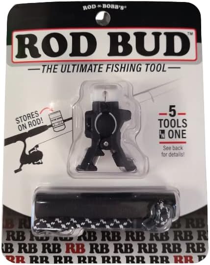 Rod Bud ™ - a ferramenta de pesca final - 5 ferramentas em um