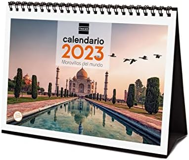 Finocam - Calendário 2023 imagens de mesa para escrever janeiro de 2023 - dezembro de 2023 Maravilhas