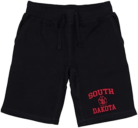 University of South Dakota Seal College Fleece Shorts de cordão