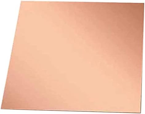Zhengyyuu Brass Placa de cobre Folha de folha de cobre Placa de cobre roxa 0. espessura de 12 polegadas para,