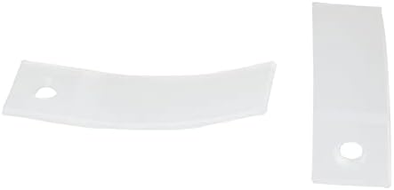 YHXIXI 30pcs 60mm não deslizam as paradas de gaveta transparente PVC Plástico Stoppers para móveis para gaveta de peito Reparação da ferramenta de reparo Substituição