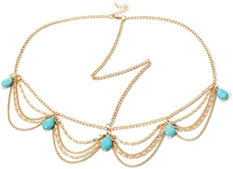 Fringe Pearl Tiara Chain, Tiara de Cristal de Ouro, Jóias de Acessórios para Cabelo de Princesa de