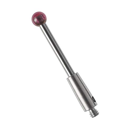 CMM Touch sonda caneta de 4 mm de bola de rubi tungstênio haste M2 Thread 22mm Comprimento A-5003-1029