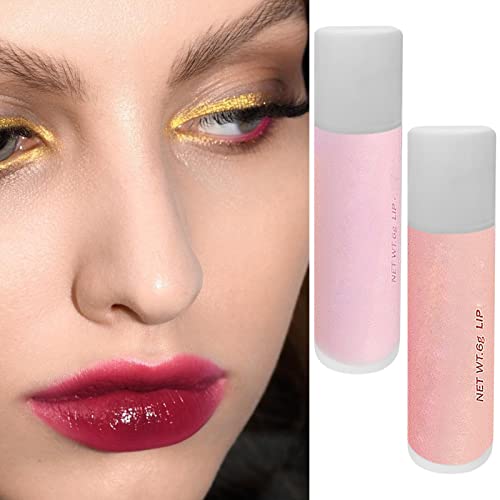 WGUST Caixas de maquiagem Nome Brands abaixo de 10 colorido Solid Lip Gloss Hidratante Filme Lip Balmo