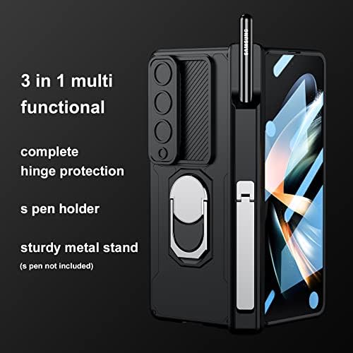 Libeagle Compatível com Samsung Galaxy Z Fold 4 Case [Proteção de serviço pesado] [Tampa da lente