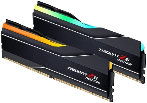 G.Skill Trident Z5 NEO RGB Series 64GB 288 pinos SDRAM DDR5 6000 CL30-40-40-96 1.40V Memória da área