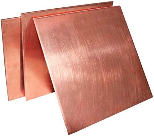 Lucknight Capper Sheet Placa de cobre roxa 6 tamanhos diferentes de espessura 1. 5mm para, artesanato,