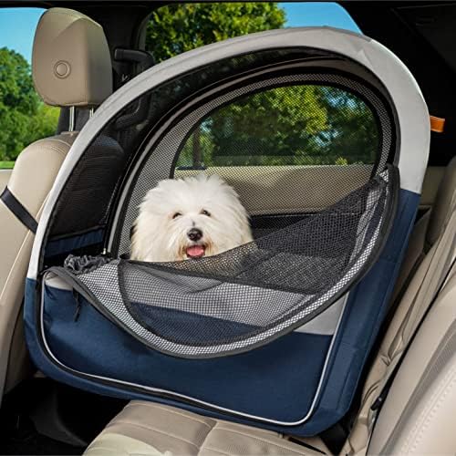PetSafe Happy Ride Ride Cobertão de Dog Cobertão - Crata de cães dobrável e portátil Para carros -