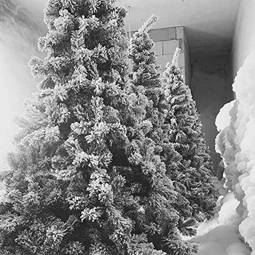 Material ZPEE Árvore de Natal em PVC, árvore de pinheiro artificial articulada com suporte de metal fácil