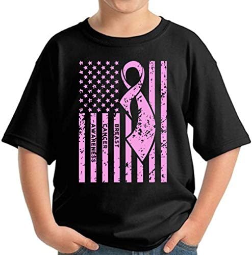 Pekatees Cancer de mama Battle Battle T-shirt Camisas de conscientização do câncer de mama para