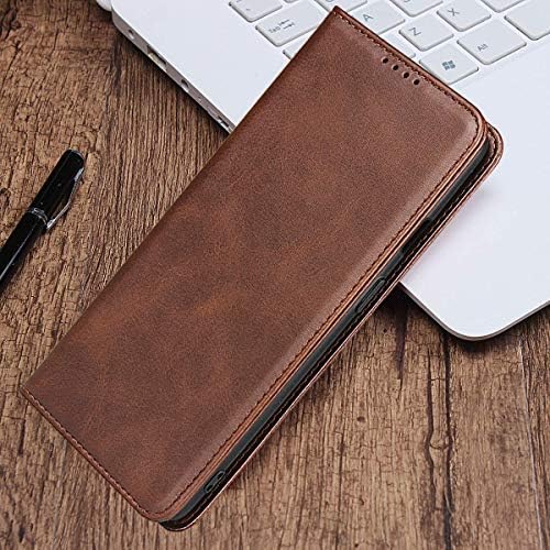 ICOvercase para capa de carteira OnePlus 7 Pro, Premium Pu Magnetic Leather Card Slots Slots Carry Carry
