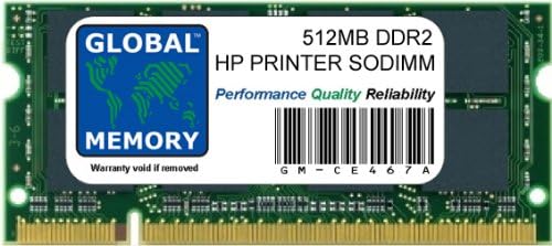 512MB DDR2 SODIMM MEMÓRIA PARA PRIMEIRAS DE HEWLETT-PACKARD COLOR