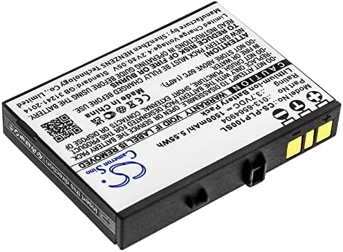 Substituição da bateria para PlexTalk Ptp1 Pocket Daisy Player Ptp1 013-6564904