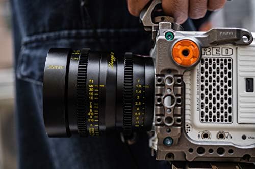 Zhongyi Mitakon Speedmaster Cinema Lens 35mm T1.0 para câmera de montagem em Canon RF