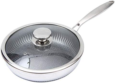 Gydcg não-bastão de saúde não revestida wok maifan stone wok chinês Iron wok de fundo plano frigideira profunda