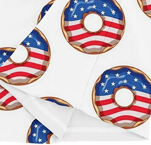 4 de julho camisetas para mulheres bandeira americana de verão de manga curta V camisetas pescoço