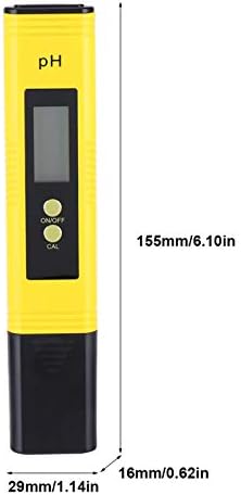 Hztyyier PH Tester Ferramenta PH Medidor Pen LCD com Tester Test Pen para medidores de pH do medidor
