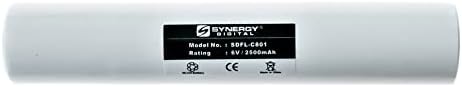 Bateria de lanterna digital de sinergia, funciona com lanterna maglite esr4e3060, bateria de ultra alta capacidade