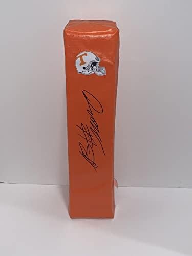 Darnell Wright assinou touchdown Pylon Tennessee Voluntários NFL Proof JSA COA - Itens diversos autografados