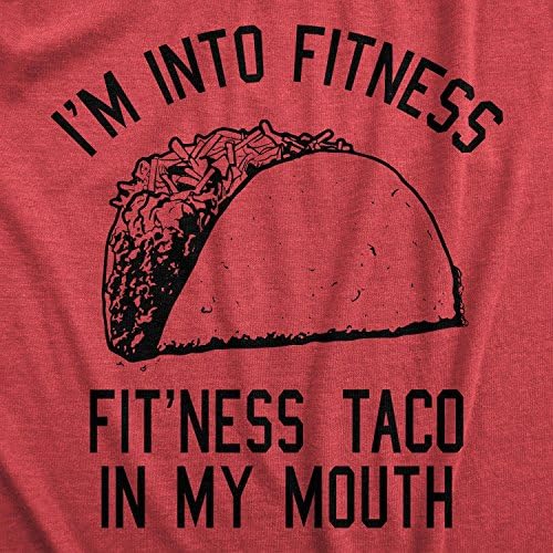 Mens Fitness Taco Funny Camise