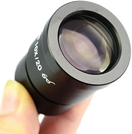 Acessórios para microscópio 1 PC WF10X Campo largo Olhepiece 20mm Microscópio estéreo Lens de 30 mm Tamanho do