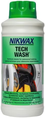 Nikwax Tech Wash 1000ml Clear, 34 fl. Oz.