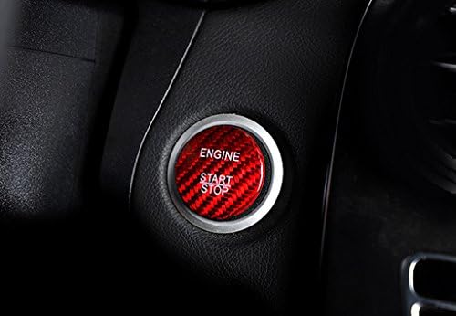 EPPAR Novo botão Iniciar fibra de carbono Tampa 1PC para Mercedes Benz GLE Coupe GLE350 GLE450 GLE500