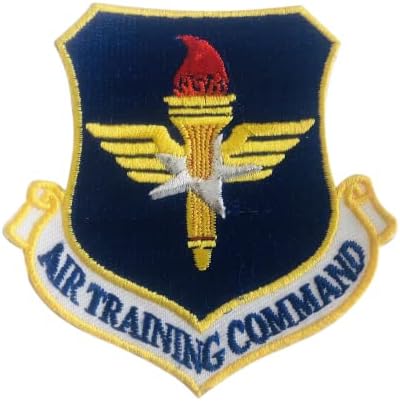 Comando de Treinamento Aéreo da Força Aérea dos Estados Unidos Patch bordados, com adesivo de ferro em