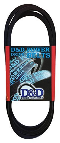 D&D PowerDrive A107/4L1090 ​​V Cinturão, A/4L, borracha, 1/2 x 109 OC