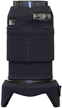 Lenscoat Capa Camuflagem Lens de neoprene Proteção de tampa Tamron sp 24-70mm f/2.8 di vc, preto