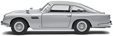 SOLLO S1807101 1:18 1964 DB5-Silver Birch Aston Martin Colecionible Miniature Car, prata, adulto