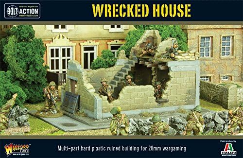 Ação do Senhor da Guerra Bolt Ação Destrugada Casa 1:56 Mesa Militar da Segunda Guerra Mundial