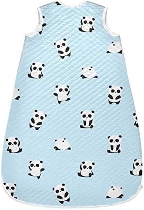 Vvfelixl Sack Sack para bebês recém -nascidos - Panda Bear Baby vestível cobertor - saco de